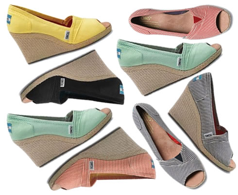 toms summer wedges