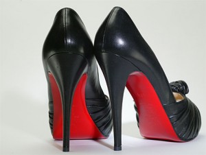 red bottom heels prada